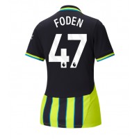 Dres Manchester City Phil Foden #47 Preč pre Ženy 2024-25 Krátky Rukáv